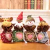 Sacs de motif cadeau aux pommes sac de Noël creux cadeaux Santa Candy Candy Handbag Decorations 908 S