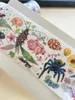 Gift Wrap Vintage Insect Floral Special Oil PET Washi Tapes Craft Supplies DIY Scrapbooking Card Making Decorative Plan Sticker