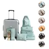 Borse di stoccaggio 6 pezzi/set da viaggio per viaggi per la valigia per la valigia scarpe da biancheria biancheria bianche