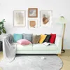 枕3Dロンバスぬいぐるみカバー幾何学的な装飾スローケースソフト居心地の良いベッドソファフォーファーノルディックホームデコレーション