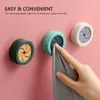 Punch de rangement de cuisine Clip à vaisselle gratuite Rack mural accessoires de salle de bain