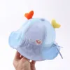 Baby Sun Hat For Boy Girl Peuter Zomer emmer hoed Kids Zon Bescherming Strandhoed Katoen Babyhoeden