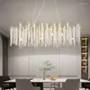 Lustres salon salon lustre à coucher de chambre à manger villa branche cristal décorative luxe el éclairage