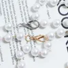 Taillenkettengürtel Damen weiße Perle Gürtel Bohemian modisch voll passende Hemdhemd Dekoration Elegante Schlinge Q240511