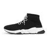 Designer Speed Trainer Mens Running Shoes Dames 2.0 Socks Shoes Triple White Black Red Men Casual Sneakers Dames Sport Jogging Zapatos