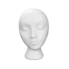 Mannequin Heads Foam wig head polystyrene foam manikin display female hair frame salon home Q240510