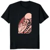 Camisetas masculinas Morte vintage A camiseta gótica do ceifador