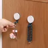 Hooks Wall Hanging Free Perforated Clothes Hook Sticking Suction Cup Load-bearing Seamless Nail Rack Strong Viscose Glue