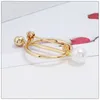 Broches Love Simple Brooch broches Metal Alloy Pearl Femmes Accessoires Scarpe Boucle Corner Bouton Fashion Ornements Cadeaux