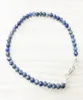 MG0148 HELA NTURAL LAPIS LAZULI ANKLET HANDAMDE STONE WOMENS MALA PEADS ANKLET 4 MM Mini Gemstone Jewelry1144393