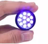 Party Favor 100pcs/LOT 12 LED UV 395 NM Ultra Violet Light Torch Torch Lamp Prezent