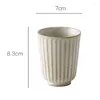 Tassen 1 Stück chinesischer Kaffeetasse Vintage Keramik Tasse 150 ml Top-Grade Porzellan Tee Milch Hitzebeständiges Büro-Haus-Werkzeug Teetasse Teetasse