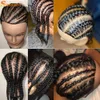 Mannequin Heads African Mannequin Head Woven Maniqui Hair Doll Real Human Training Modèle de coiffeur Natural Female Haircut Kit Wig Q240510