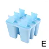 Backformen Sommer -Eisformen Food Grade Silikon Eis am Stiel DIY HOMADE Machen Sie eine einfache wiederverwendbare Freisetzung i3m9