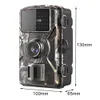 Hunting Trail Camera 16MP 1080P 940Nm Infraröd nattvision Motion Aktiverad Trigger Security Cam Outdoor Wildlife Po Traps 240428