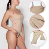 Guudia Super Elastic Stretchy Compeear Crong String Bodysuits Body Shaper Light Control Open Doupting Square Sheper Body 240430