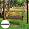 Almohada Banco de jardín impermeable Patio Patio Patio Swing 3 plazas