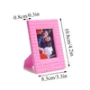 Frames Idol Pocard Holder Amis Image Frame Afficher Stand Decor Decor Mini Po Po 3 pouces Card Ins Card