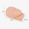 Mannequin Heads Glamlash Rubber Practice Training Headlash Extension Cosmetics Human Model Facial Care Q240510