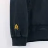 2024 Autumn/Winter Nieuw modieus merk Sticking Doek Craft Heren en Dames losse pullover hoodie