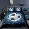 Bedding Sets 3D Design Duvet Cover Bag And Pillow Shams Full Twin Single Double Size Football Custom