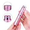 2024 10 ml motif de rotin rechargeable Bouteille de parfum Portable Aluminium rotatif atomiseur Atomizer le parfum de pulvérisation vide pour Travelfor Rechargeable Atomizer