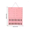 Сумки для хранения розовый держатель для девочек на стенах настенные витрины с большими зажимами для волос аксессуары для волос аксессуары