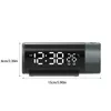 Table Clocks Digital Projection Alarm réveil auto-ajustement du rétro-éclair