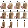 Mannequin-Köpfe 30 75 cm High-Temperatur-Synthetikfaser Haartraining Humanes Modell zum Schneiden von Praxis Perücken Puppe Q240510