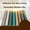 Stickers de fenêtre Sunice Summer Anti-UV Film Colorant UV Réflexion Pet de la décoration de la vie privée Verre 0,7m x 1M