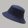큰 헤드 남자 대형 크기의 태양 모자 여성 블랭크 어부 모자 순수면 파나마 모자 + 사이즈 버킷 모자 54-57cm 57-60cm 60-63cm