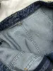 Dżinsy Designer Pants z 24ss z całkowitą listami przyciski Wzór Wysokiej klasy Milan Runway Casual Jersey Jogging Emwear Denim prosta spodnie A47