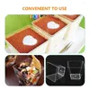 Wegwerpbekers rietjes 25 sets souffle party aanbod vierkante plastic pudding serveren duidelijke cake containers