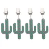 Table Cloth 4 Pcs Load-bearing Tablecloth Clip Decor Windproof Weight Iron Pendant Weights Refined Fix