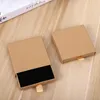 Gift Wrap Newly arrived thin kraft paper drawers jewelry packaging boxes greeting cards necklaces bracelets gift delivery boxesQ240511