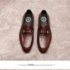 Повседневная обувь мужская сеть европейская версия квадратная нога кожаное деловое стиль из кожи первого слоя.Удобный Drivi