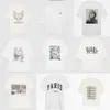 24ss Anime&Bing New Quality Designer Cotton T shirt Letter Graffiti Water Print Loose Versatile Pullover Summer Tees Top Anine Women Casual Short Sleeved T-shirt Tide