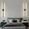 Wandlampe moderne LED LED LONG STRIM LICHT HINDELBADE Badezimmer Dekor Bett AC220V 60 cm 80 cm 100 cm