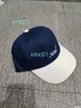 Kith Cap Cursive Letter Hat Embroidered Black Contrast Curved Eaves Mens and Womens Baseball Duck Tongue