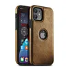 Fashion Slim Leather Telephone con ventana de vista del logotipo para iPhone 14 13 12 11 Pro Max XS XR X SE 7 8 Plus Shock -Profect Bumper Soft Business Cover Cover