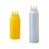 Lagerflaschen 3 Loch Ketchup Flasche tragbare wiederverwendbare Twist Cap Kitchen -Gadget -Salat