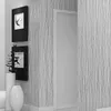 壁紙プレーングレーシルバーストライプの群れ壁紙部屋の装飾モダンラグジュアリーストライプテクスチャソリッドグレーの背景壁紙ロール