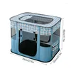 Porteurs de chats PET PLAYPEN avec toit en mailles de porte pour les petits chiens exercice de la salle de livraison des chats intérieurs et autres animaux N84C