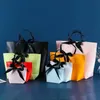 Presentförpackning 10 presentpåsar papper med band bröllopslådor födelsedagsfestväskor/pyjamas kläder peruk förpackningq240511