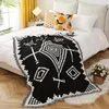 Tapestries Washable Breathable Household Soft Sofa Towel Flower Cool Tapestry Decorative Cotton Blanket