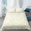 Bedding Sets 3D Flowers Design Duvet Cover capas de edredom e travesseiro shams completo gêmeo de tamanho duplo de tamanho duplo de roupa de cama personalizada