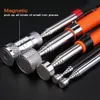 Mini Portable Telescopic Magnet Magnet Pen Handy Tool Capacity för att plocka upp mutter Bolt Extendable Pickup Rod Stick 240510