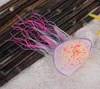 Silicone artificielle de méduse lueur dans le nage de natation nage aquarium décoration accessoire8892654