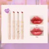 Nawilżająca warga wargowa odcienia kryształowa galaretka. Serce pomadka Pen Delicate Lipstick Flower Lip Gloss 240506