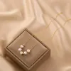 Colliers pendants Minar ins Fashion Baroque Baroque Colliers de charme de perle d'eau douce pour femmes Real plaque d'or Perles de cuivre